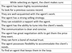 how to select a good real estate agent