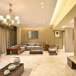 4 BHK Runwal Elegant Well lit Living Room