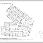 Rustomjee Elements Juhu 8th Floor to 12th Floor Floorplan