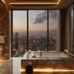 5 BHK Indiabulls Sky Worli Duplex with Sunken Bathtub in ensuite Bathroom