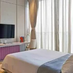 5 BHK Rustomjee Crown Prabhadevi Bedroom with TV