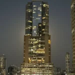 Indiabulls Sky Worli Elevation View at Night