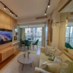 Lodha The park Worli 3 BHK Living Room with Sofas