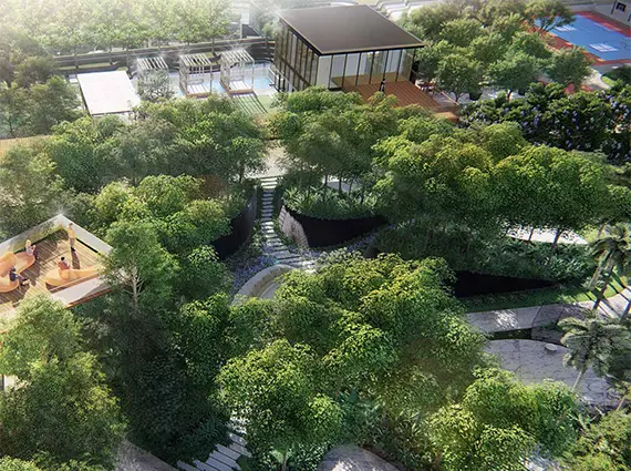 5 BHK Rustomjee Crown Prabhadevi Amenities Area Greenery