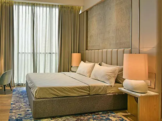 Rustomjee Crown Prabhadevi Master Bedroom