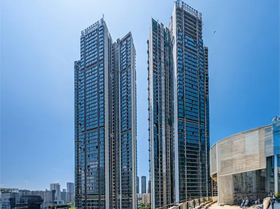 Rustomjee Crown Prabhadevi Tower A and Tower B Elevation View