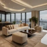 Signature Island BKC 4 BHK Living room