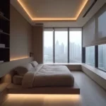 Signature Island BKC Modern Minimalistic Bedroom with City View