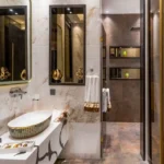 Celestia Spaces Sewri 3 BHK Bathroom With Bathtub And Double Vanity