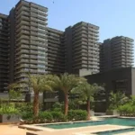 The Address Ghatkopar Elevation VIew Overlooking Pool