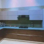Raheja Imperia Worli 4 BHK Kitchen With Upper Cabinets And Countertop