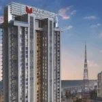 Raheja Imperia Worli High Rise Tower With Vertical Windows