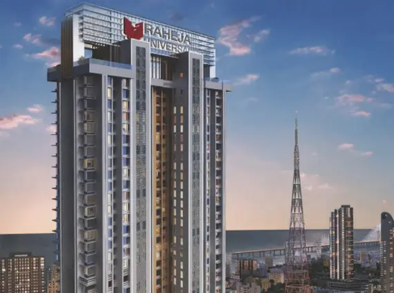 Raheja Imperia Worli High Rise Tower With Vertical Windows