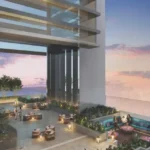 Raheja Imperia Worli Outdoor Seating Area With Tables Chairs And Plants