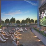 Raheja Imperia Worli Recliner Chairs Facing Large Wall Screen