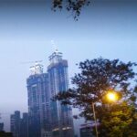 rustomjee crown towers view mumbai