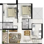 Prestige Group Jasdan Classic Mahalaxmi 3 BHK