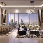 Prestige Jasdan Classic Mahalaxmi 4 BHK Living And Dining Area With City View