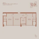 2 BHK C Floorplan Birla Niyaara Worli