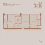 2 BHK D Floorplan Birla Niyaara Worli