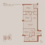 3 BHK A Floorplan Birla Niyaara Worli