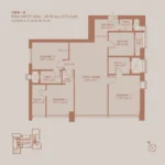 3 BHK B Floorplan Birla Niyaara Worli