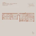 4.5 BHK A Floorplan Birla Niyaara Worli