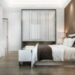 Birla Niyaara Worli 4 BHK Bedroom With Refined Panelled Wall