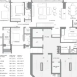 Kalpataru Oceana 4 BHK Floorplan