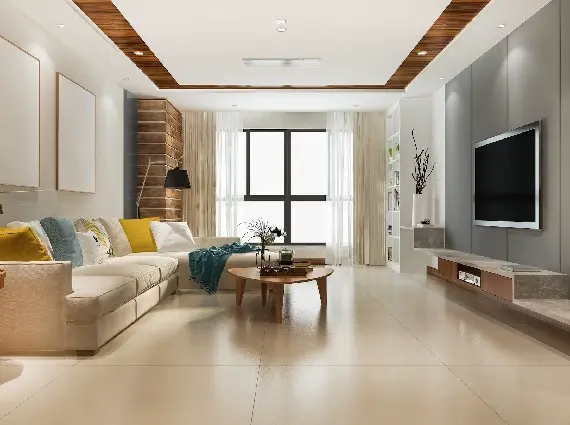 Living area of 3 Bed Luxury Apartment Mumbai