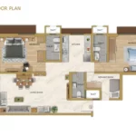 The Auro Typical floorplan Unit 1