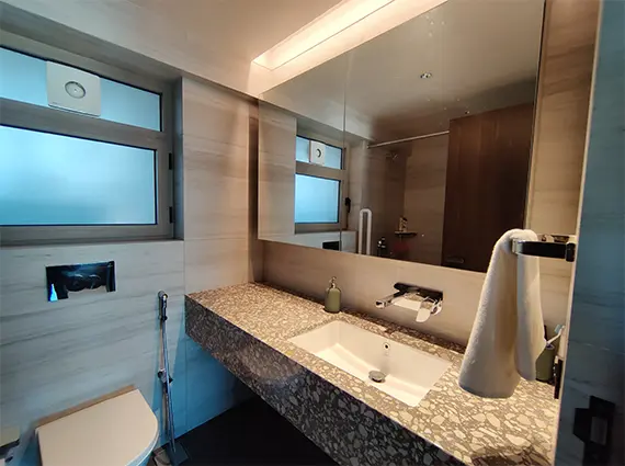 Bathroom of 3 BHK Sea View Apartment