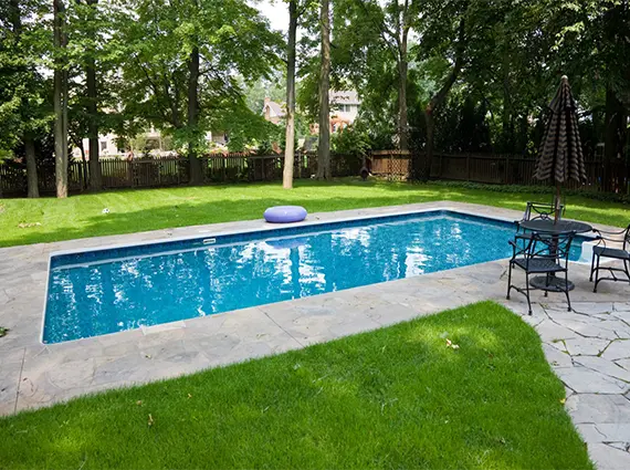 Pool Area of 5 BHK Luxury Homes in Kensington Villas