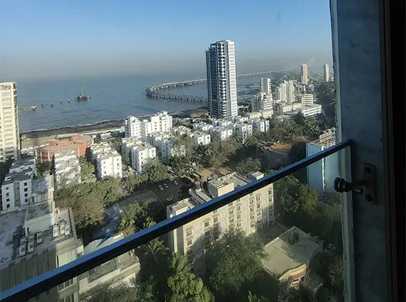 View from Highrise Apartment Worli