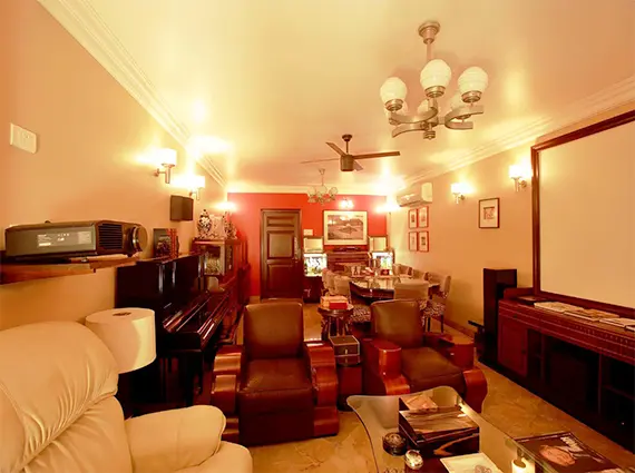 3 Bed Apartment Sale Bandra West Living room