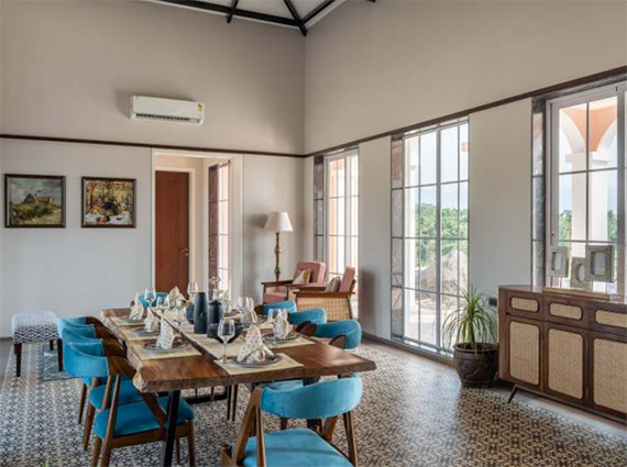 Living Room of Furnished Villa Karjat