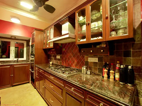 Kitchen of 3 Bed Flat Chand Terraces