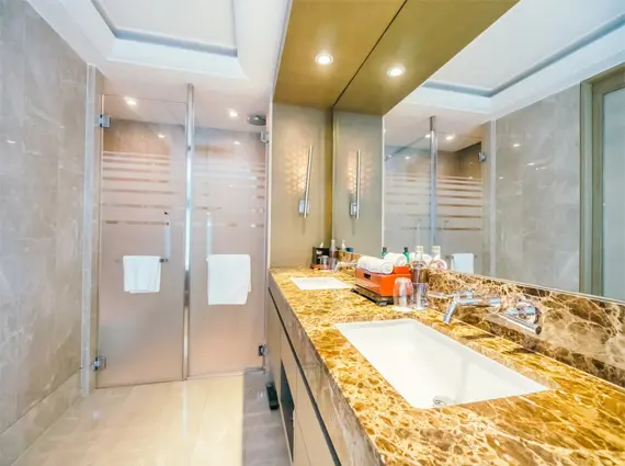 Modern Bathroom Luxury 3 BHK Apartments Upper Juhu