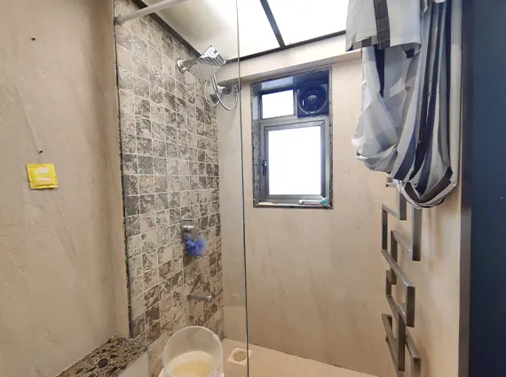 Shower Area of Bathroom in Matoshree Pearl Mahim Mumbai