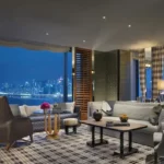Night View Living Room Jewel Crest 3 Bed Apartment Mahim Mumbai