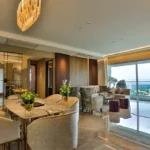 Luxury 5 BHK Apartment Living Area Tridhaatu Aranya