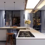 Modern Kitchen 4 Bed Apartment Platinum Vista Khar WEst