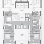The Legacy Worli 5 BHK Duplex Villa floorplan Option 2