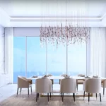 Large Dining Area in Duplex Flat The Legacy Worli Seaface