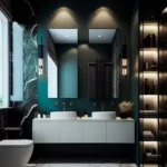 Luxury Vintage Bathroom 4 BHK Platinum Vista Khar