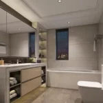 Modern Bathroom 4 BHK Platinum Vista Khar