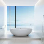 Luxury Bathroom of Sea front Apartment Prabhadevi Mumbai