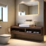 Modern Chic Bathroom 3 BHK Jewel of Juhu