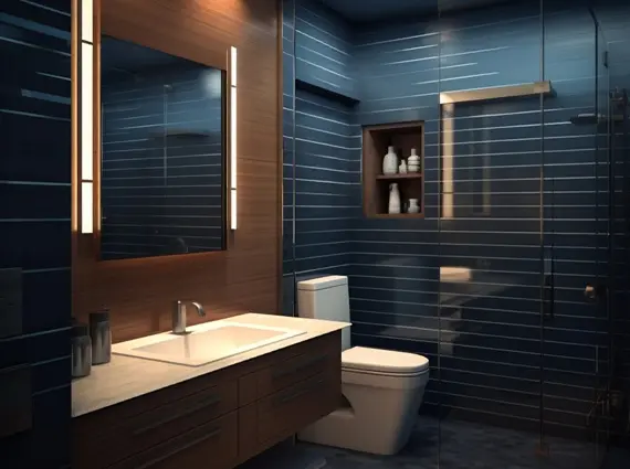 4 BHK Modern Cozy Bathroom The Legend by Ashar Group Pali Hill