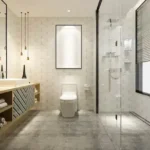 Chic Modern and Luxurious Bathroom in Prestige Ocean Towers Mumbai